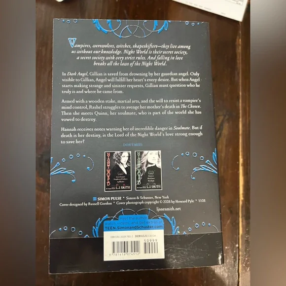 NIGHT WORLD set of 3 new Teen Vampire books LJ Smith - Picture 6 of 6